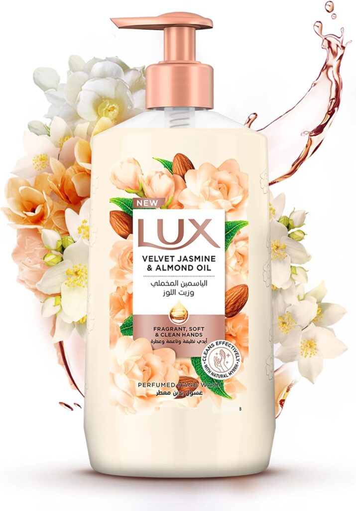 غسول يدين سائل لوكس - بزيت اللوز والجلسرين